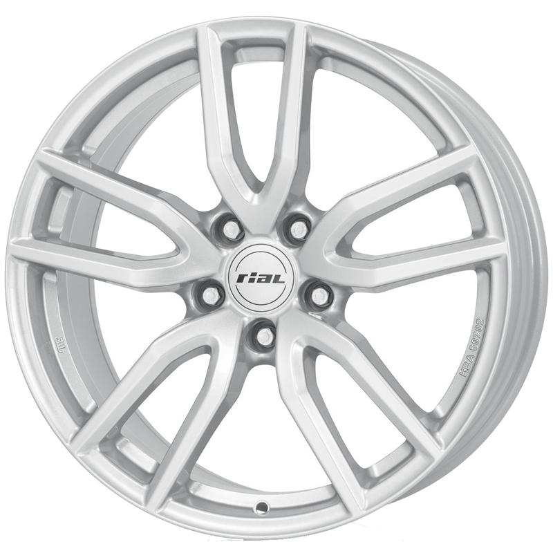 Cerchi in Lega RIAL Torino Polar Silber 5 fori 17\" 7.5X17 ET48 5x112