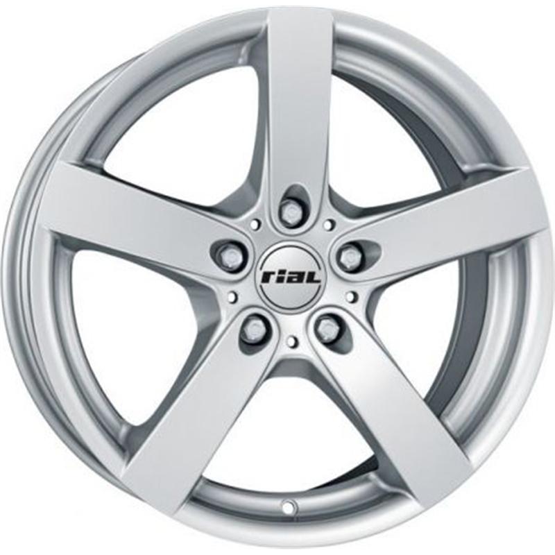 Cerchi in Lega RIAL Salerno Silver 5 fori 17\" 7.5X17 ET34 5x120
