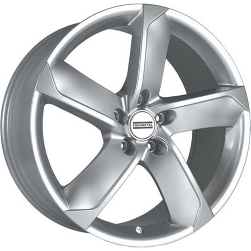 Cerchi in Lega Fondmetal 7900 Glossy Silver 5 fori 16\" 6.5X16 ET48 5x100