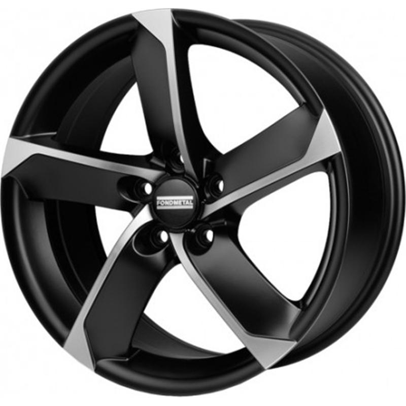 Cerchi in Lega FONDMETAL 7900 Matt Black Machined 4 fori 15\" 6.5X15 ET42 4x100