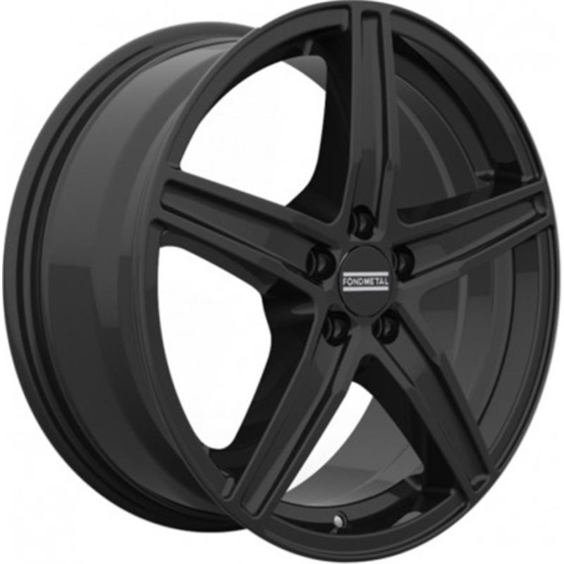Cerchi in Lega FONDMETAL 8100 Matt Black 5 fori 16\" 6.5X16 ET50 5x108