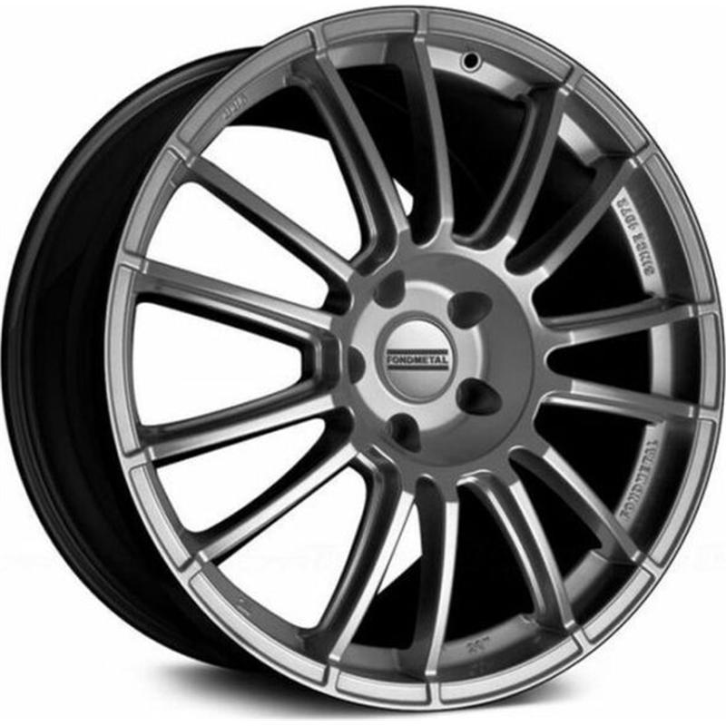 Cerchio FONDMETAL 9rr Glossy Silver 5 fori 17\" 7.5X17 ET45 5x108