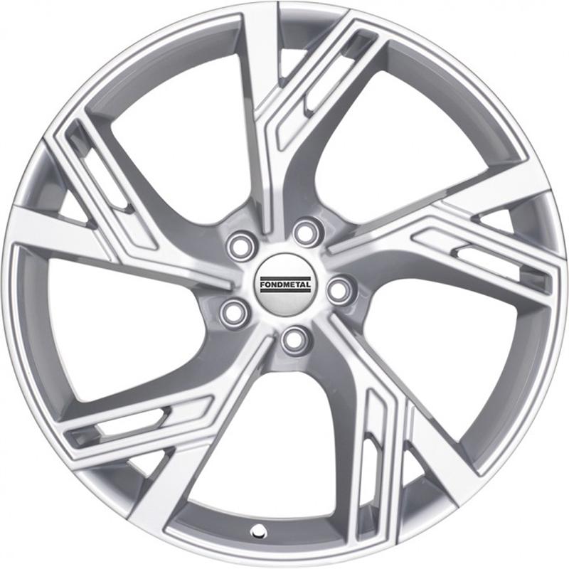 Cerchi in Lega FONDMETAL Atena Glossy Silver 5 fori 19\" 8X19 ET47 5x112