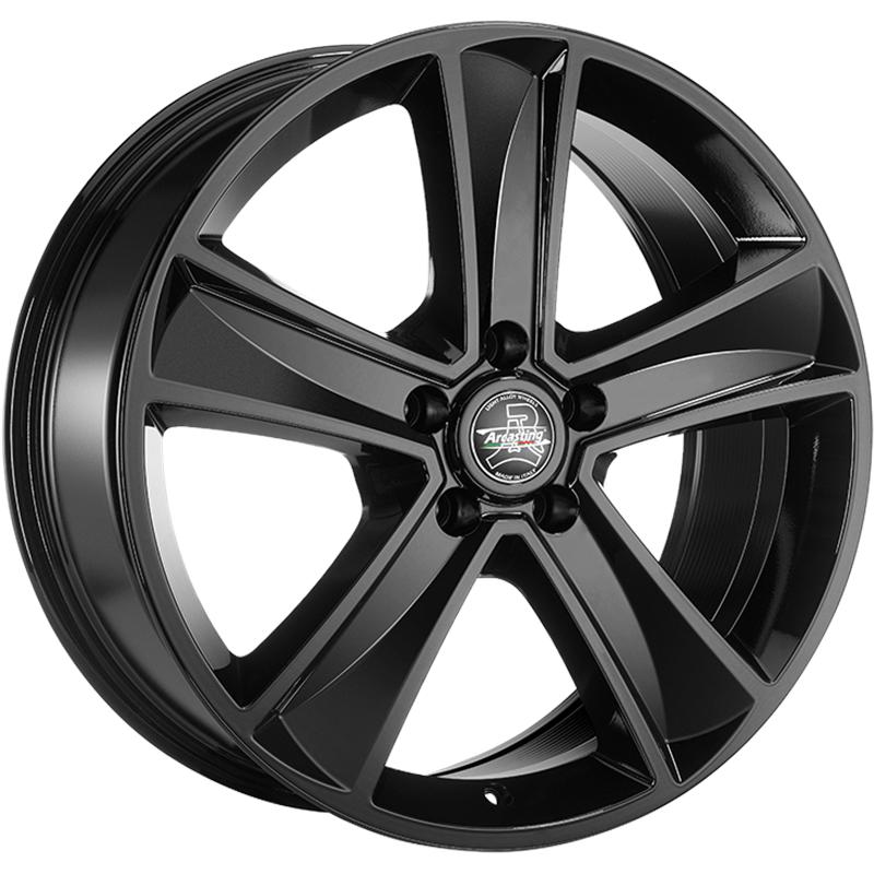 Cerchi in Lega Arcasting Mammut5 Glossy Black 5 fori 16\" 7X16 ET45 5x112