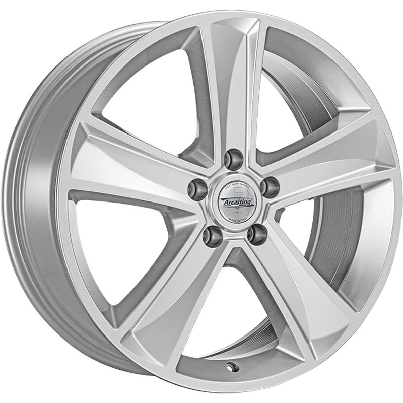 Cerchi in Lega Arcasting Mammut5 Chrome Look 5 fori 16\" 7X16 ET50 5x160