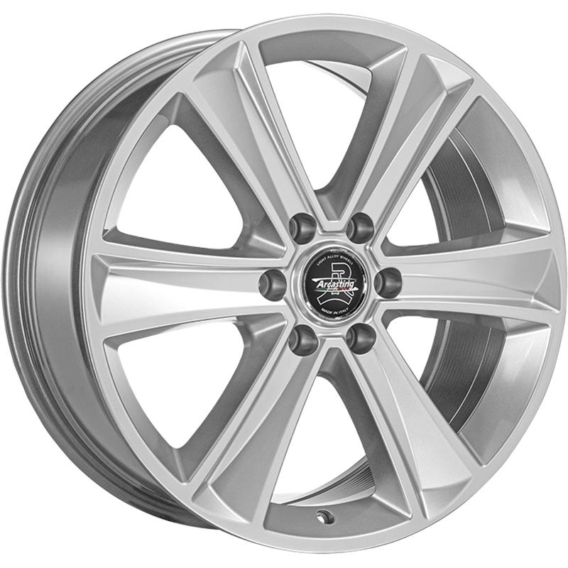 Cerchio ARCASTING Mammut6 Chrome Look 6 fori 16\" 7X16 ET55 6x125