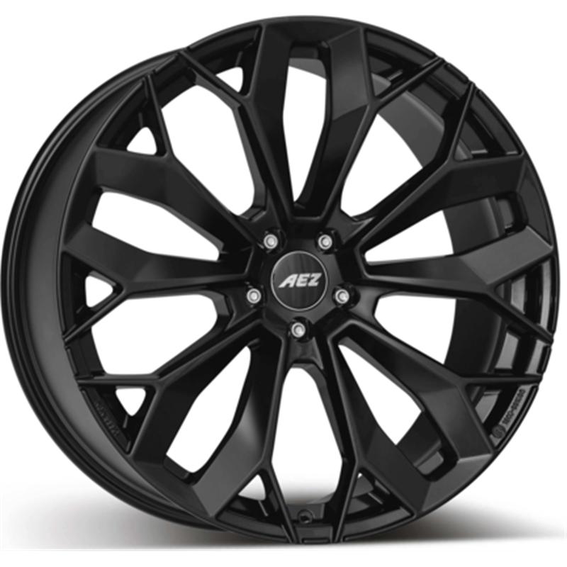 Cerchi in Lega Aez Leipzig Black 5 fori 20\" 9X20 ET20 5x112