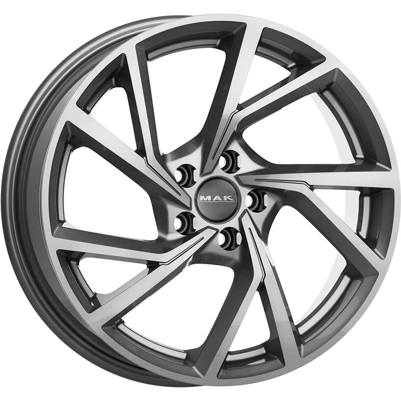 Cerchi in Lega MAK Kassel Light Titan 5 fori 17\" 7X17 ET38 5x100