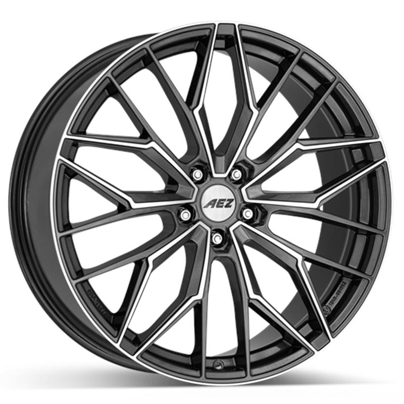Cerchi in Lega Aez Porto Gun Metallic Mirror 5 fori 21\" 8.5X21 ET38 5x112