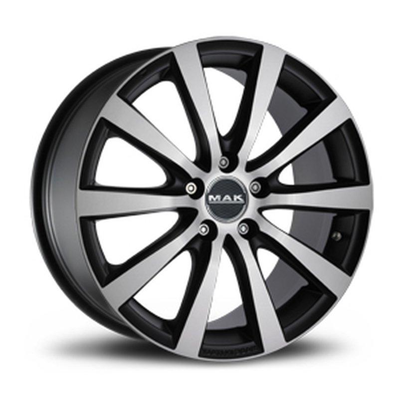 Cerchi in Lega MAK Iguan Black Mirror 4 fori 14\" 4.5X14 ET46 4x100