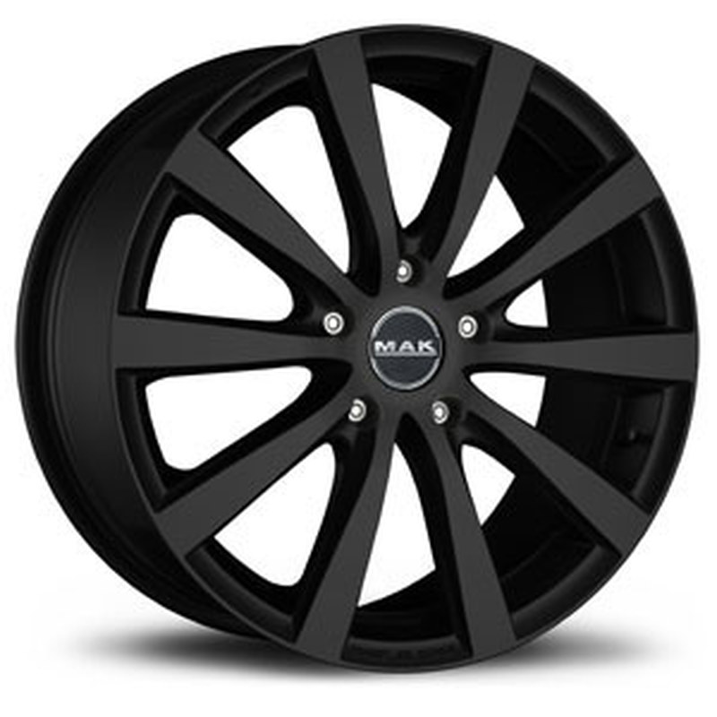 Cerchi in Lega MAK Iguan Matt Black 4 fori 14\" 4.5X14 ET46 4x100