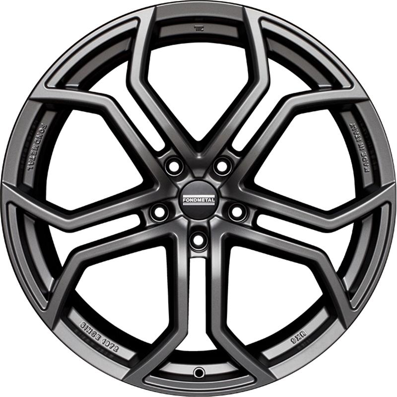 Cerchi in Lega FONDMETAL 9xr Matt Titanium 5 fori 22\" 10X22 ET25 5x112