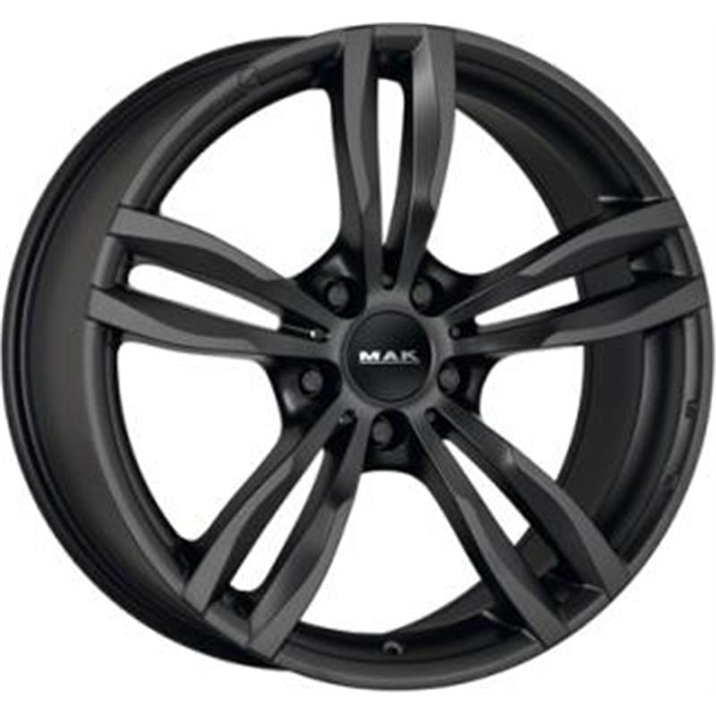 Cerchi in Lega MAK Luft Matt Black 5 fori 17\" 7.5X17 ET37 5x120