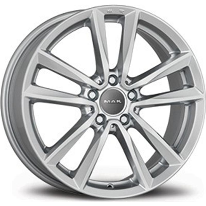 Cerchi in Lega MAK Bremen Silver 5 fori 17\" 7.5X17 ET40 5x112