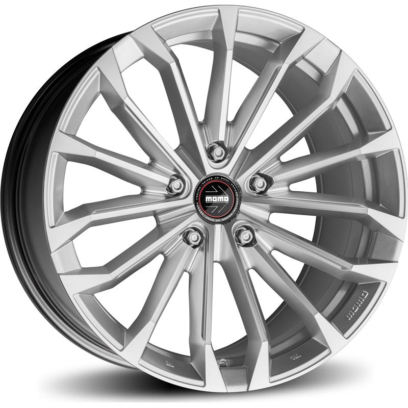 Cerchi in Lega MOMO WHEELS RF-03 Titan Ice Polished 5 fori 19\" 9X19 ET29 5x120