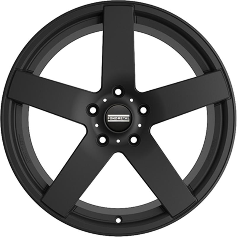 Cerchi in Lega FONDMETAL Stc2c Matt Black 5 fori 20\" 11X20 ET18 5x115