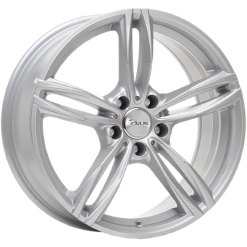 Cerchi in Lega Avus Af15 Hyper Silver 5 fori 19\" 9X19 ET45 5x114.3
