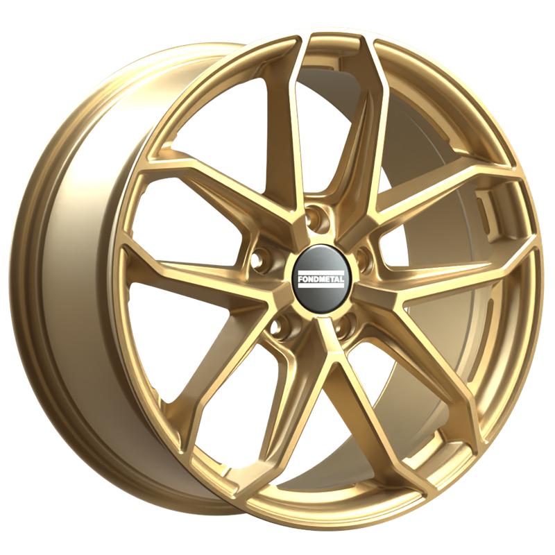 Cerchi in Lega Fondmetal Zelos Matt Gold 5 fori 21\" 9.5X21 ET60 5x130