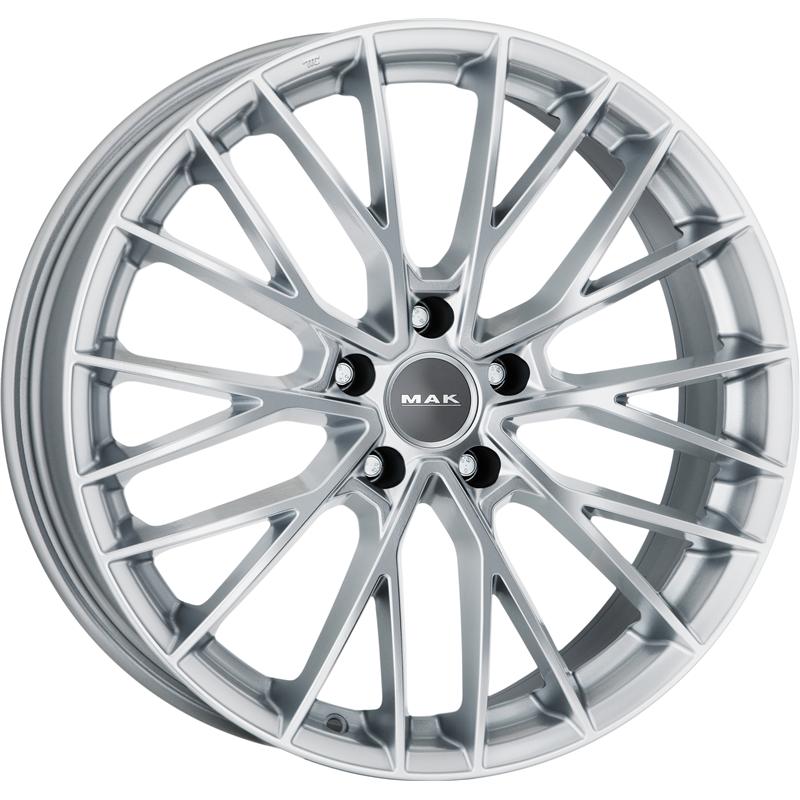 Cerchi in Lega MAK Speciale Silver 5 fori 20\" 8.5X20 ET45 5x112
