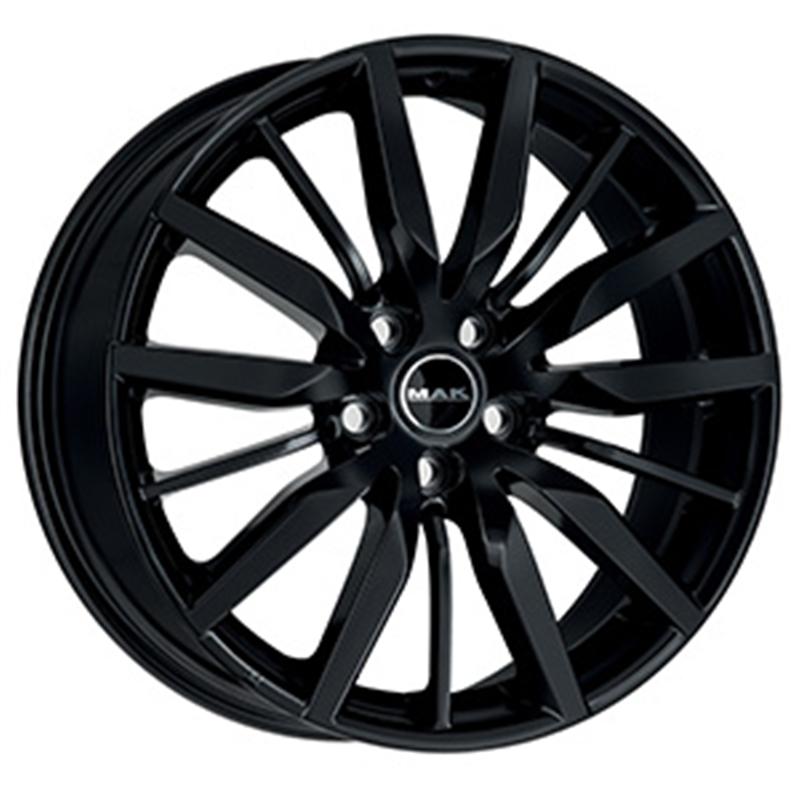 Cerchi in Lega MAK Barbury Glossy Black 5 fori 20\" 8.5X20 ET43 5x120
