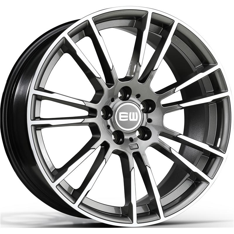 Cerchi in Lega Ew Ew01 Stargaze Palladium Polished 5 fori 18\" 8X18 ET30 5x112