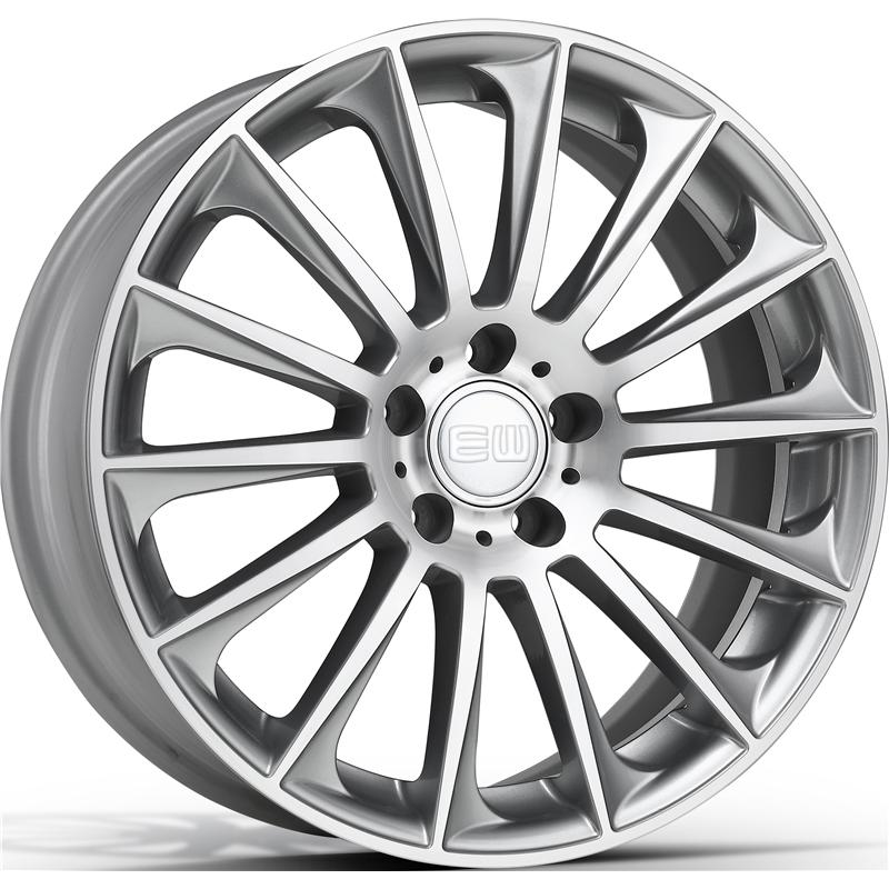 Cerchi in Lega Ew Ew02 Wild Beauty Palladium Polished 5 fori 19\" 8X19 ET35 5x112