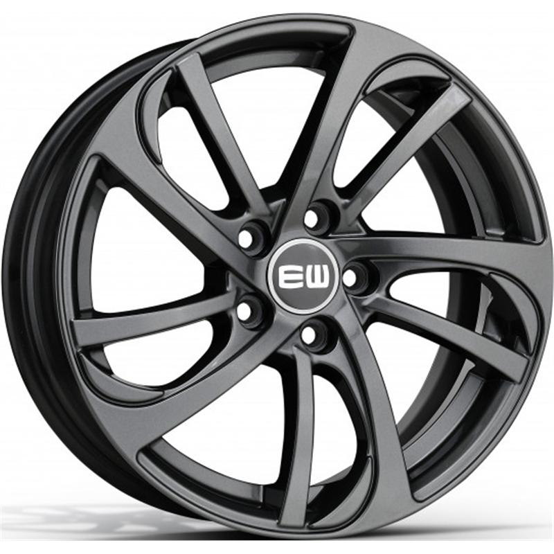Cerchi in Lega Ew Ew03 Storm Palladium 5 fori 17\" 7.5X17 ET45 5x112