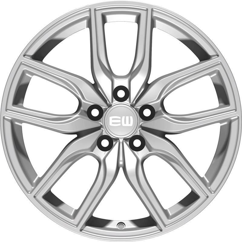 Cerchi in Lega Ew Ew05 Scorpion Crystal Silver 5 fori 19\" 8.5X19 ET30 5x112