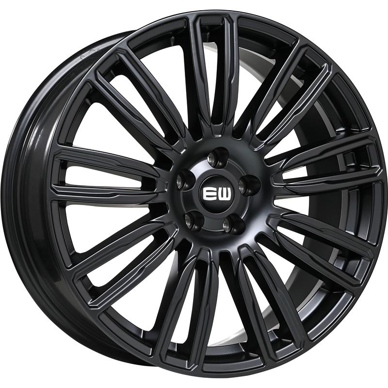 Cerchi in Lega EW Ew06 Mirage Black Matt 5 fori 20\" 9X20 ET38 5x108
