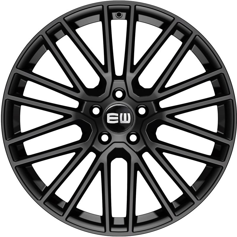 Cerchi in Lega Ew Ew08 Titanium Black 5 fori 20\" 10X20 ET19 5x112