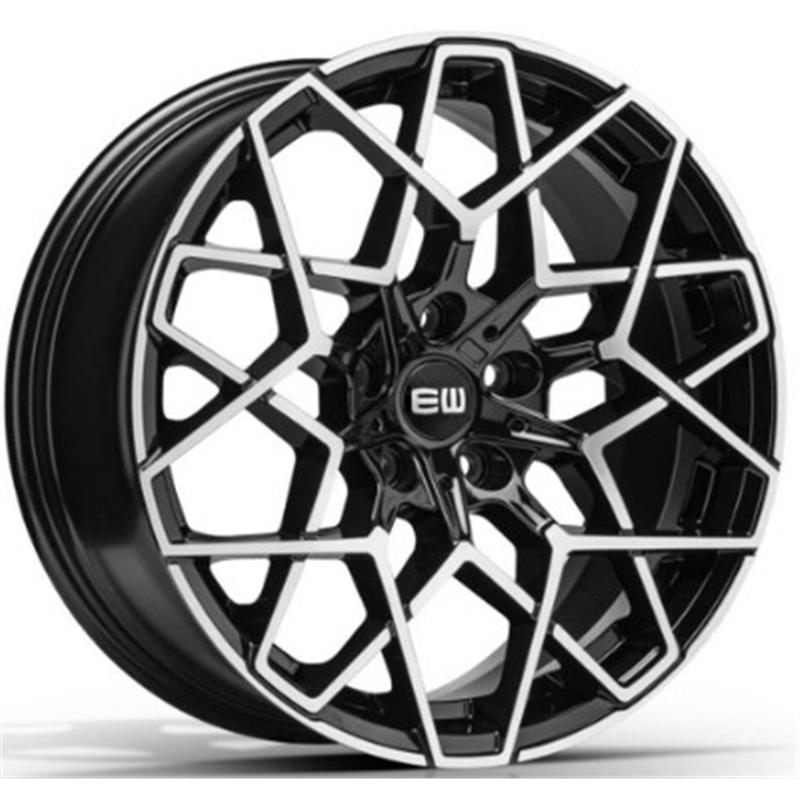 Cerchi in Lega Ew Ew14 Performance Black Polished 5 fori 19\" 8.5X19 ET30 5x120