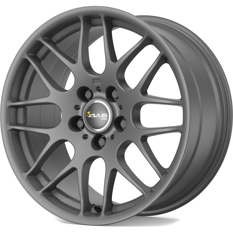 Cerchio AVUS AC-Mb4 Matt Anthracite 5 fori 19\" 9.5X19 ET37 5x120