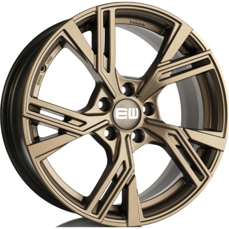 Cerchi in Lega Ew Ew16 Thoth Matt Bronze 5 fori 18\" 8X18 ET45 5x112