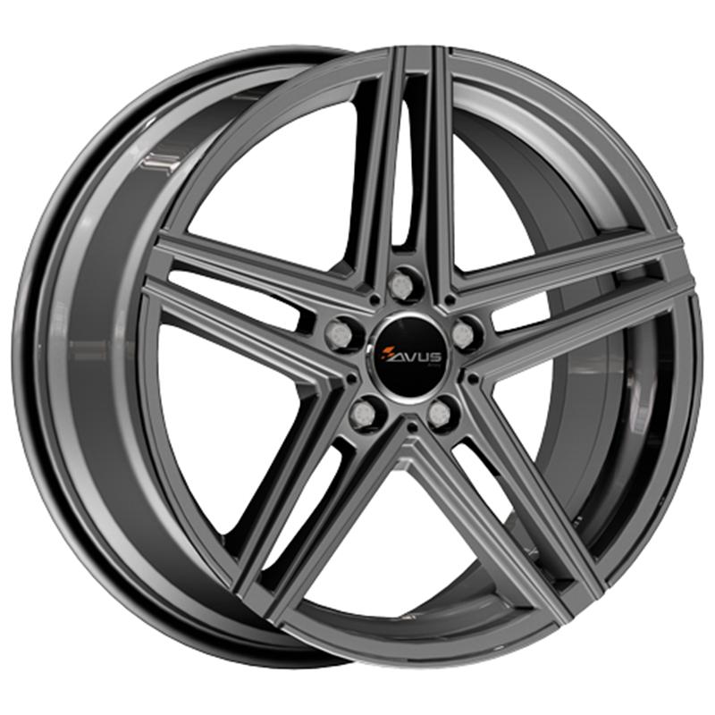 Cerchi in Lega Avus AC-515 Anthracite 5 fori 18\" 9X18 ET35 5x112