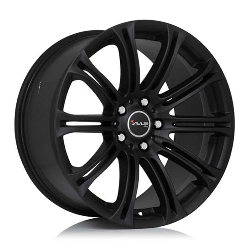 Cerchio AVUS AC-Mb1 Matt Black 5 fori 17\" 8X17 ET15 5x120
