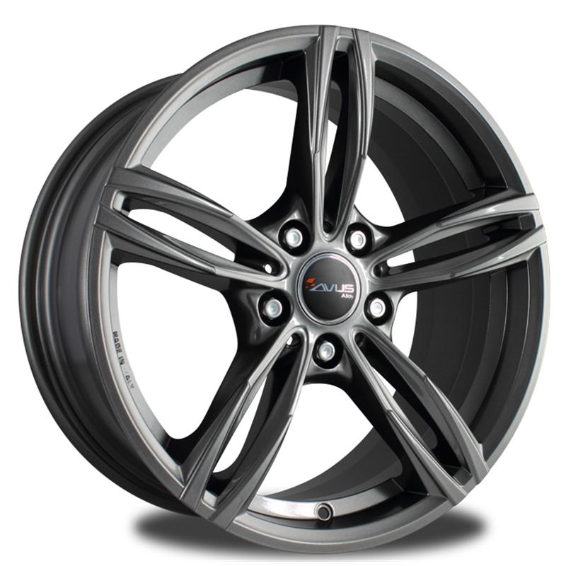Cerchi in Lega Avus AC-Mb3 Anthracite 5 fori 18\" 8X18 ET30 5x120