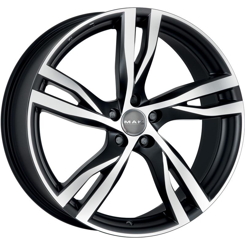 Cerchi in Lega MAK Stockholm Ice Black 5 fori 20\" 8.5X20 ET32 5x112
