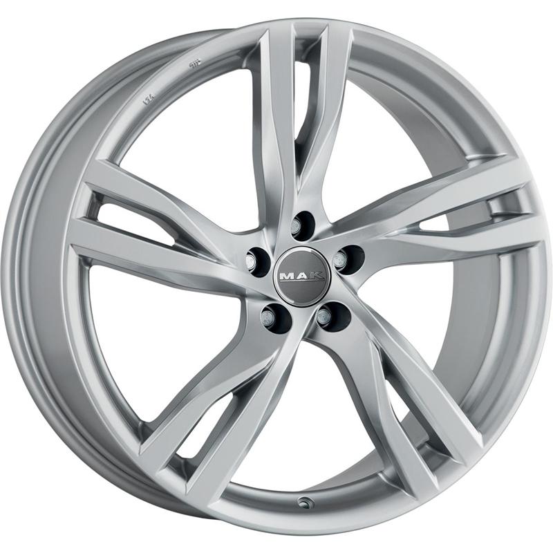 Cerchi in Lega MAK Stockholm Silver 5 fori 20\" 8.5X20 ET32 5x112