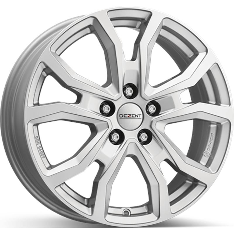 Cerchi in Lega Dezent Tv Silver 5 fori 16\" 6.5X16 ET47 5x108