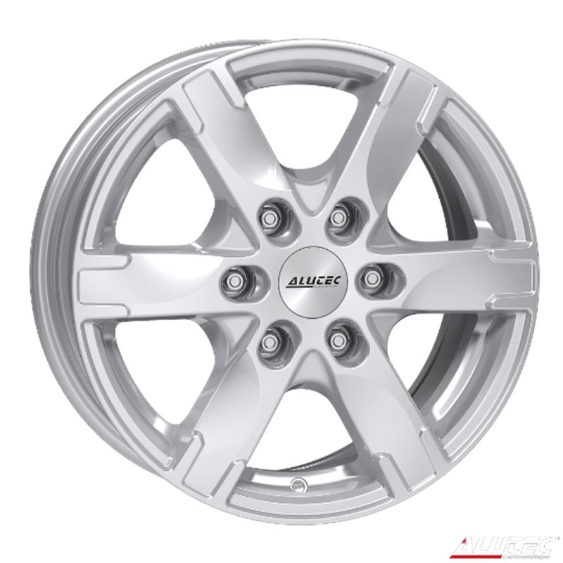 Cerchi in Lega Alutec Titan Polar Silber 6 fori 16\" 7X16 ET55 6x130