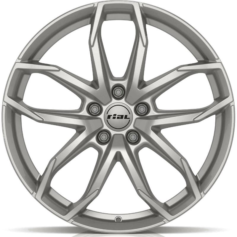 Cerchi in Lega Rial Lugano Racing Schwarz 5 fori 21\" 10.5X21 ET45 5x120