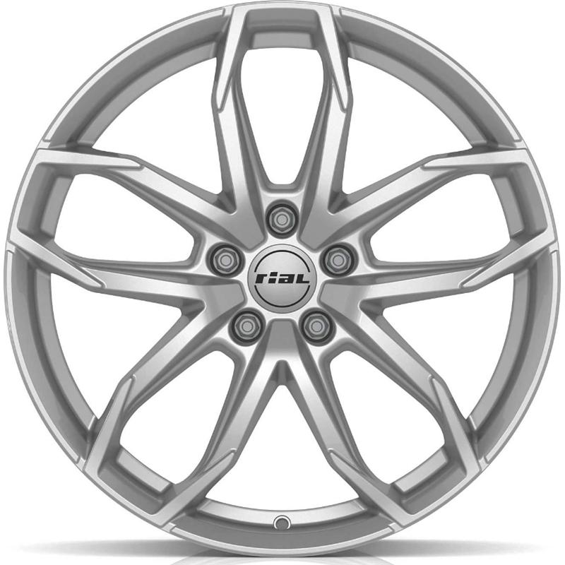 Cerchi in Lega Rial Lugano Steel Grey Matt 5 fori 21\" 10.5X21 ET45 5x120