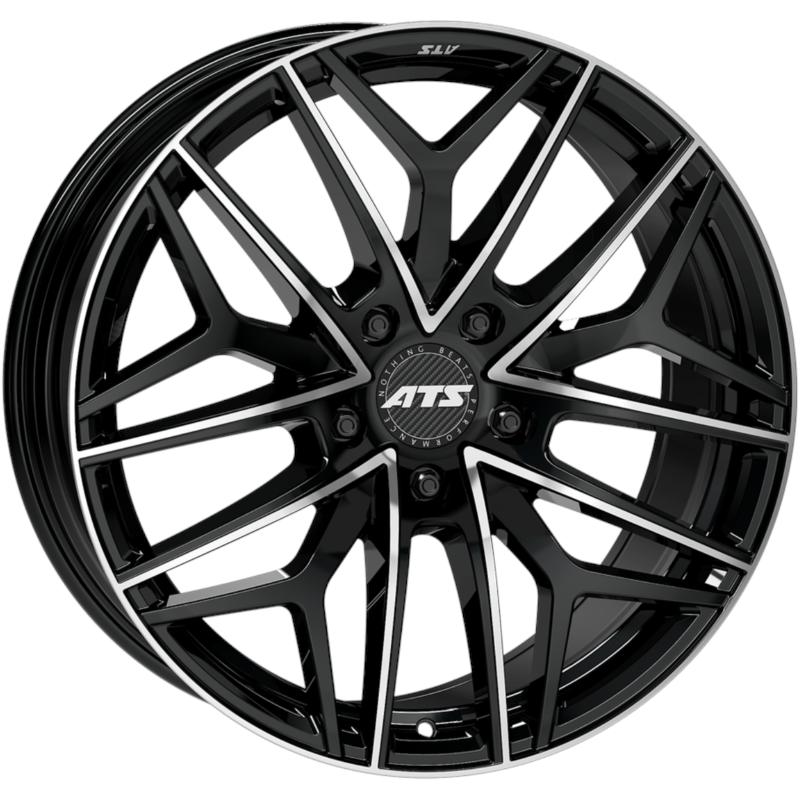 Cerchi in Lega Ats Passion Diamant Schwarz Frontpoliert 5 fori 20\" 9X20 ET40 5x120