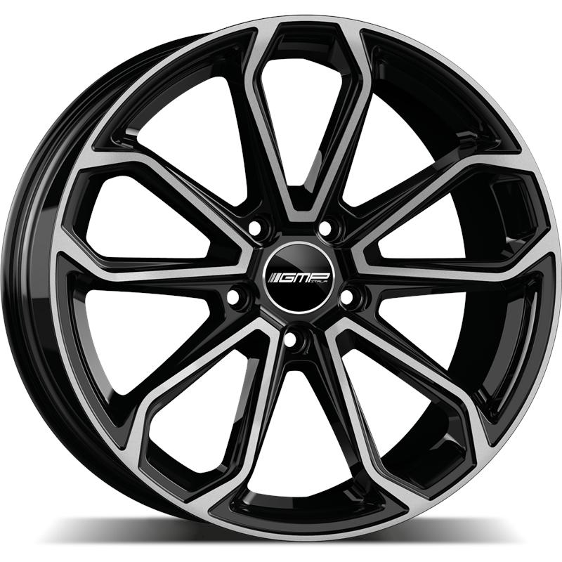 Cerchi in Lega Gmp Furiosa Black Diamond 5 fori 20\" 9.5X20 ET46 5x130