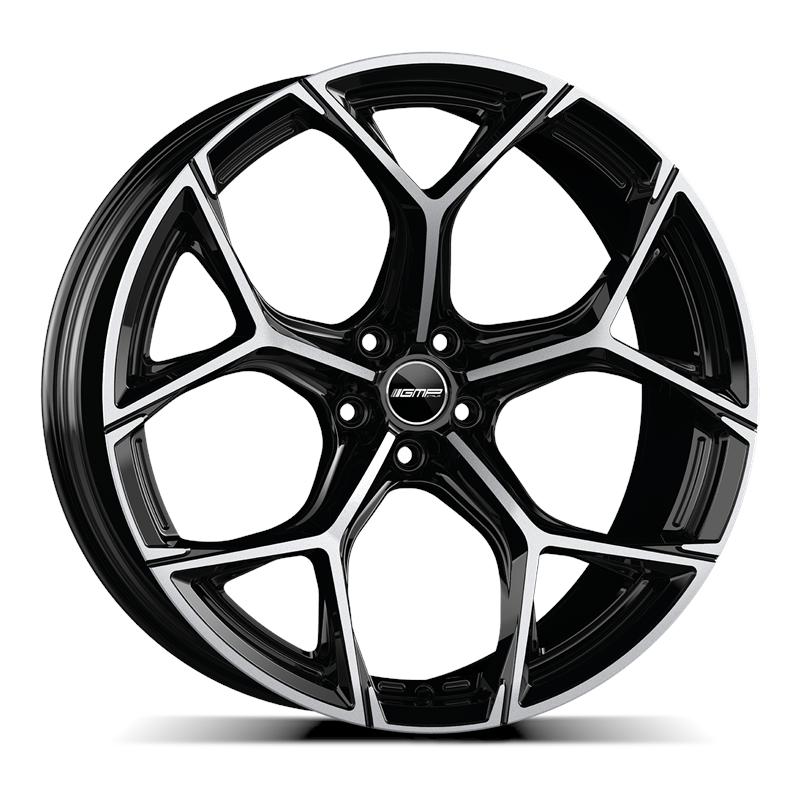 Cerchi in Lega Gmp Ultrivity Black Diamond 5 fori 21\" 9X21 ET30 5x112