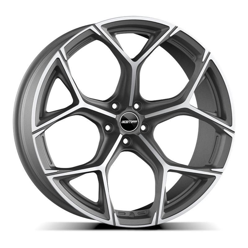 Cerchi in Lega Gmp Ultrivity Matt Anthracite Diamond 5 fori 21\" 10X21 ET30 5x112