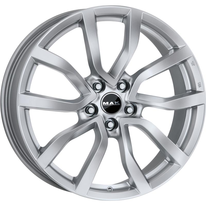 Cerchi in Lega MAK Midlands Silver 5 fori 20\" 8X20 ET45 5x114.3