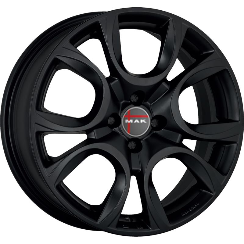 Cerchi in Lega MAK Torino Matt Black 4 fori 17\" 7X17 ET35 4x98