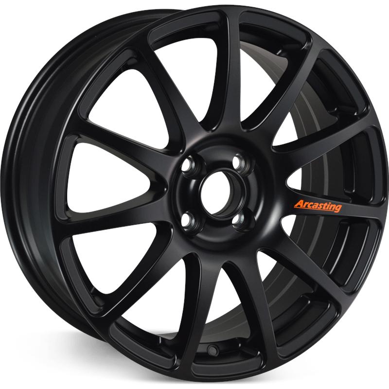 Cerchio ARCASTING Excalibur Nero Corse Matt Black 4 fori 17\" 7X17 ET30 4x98