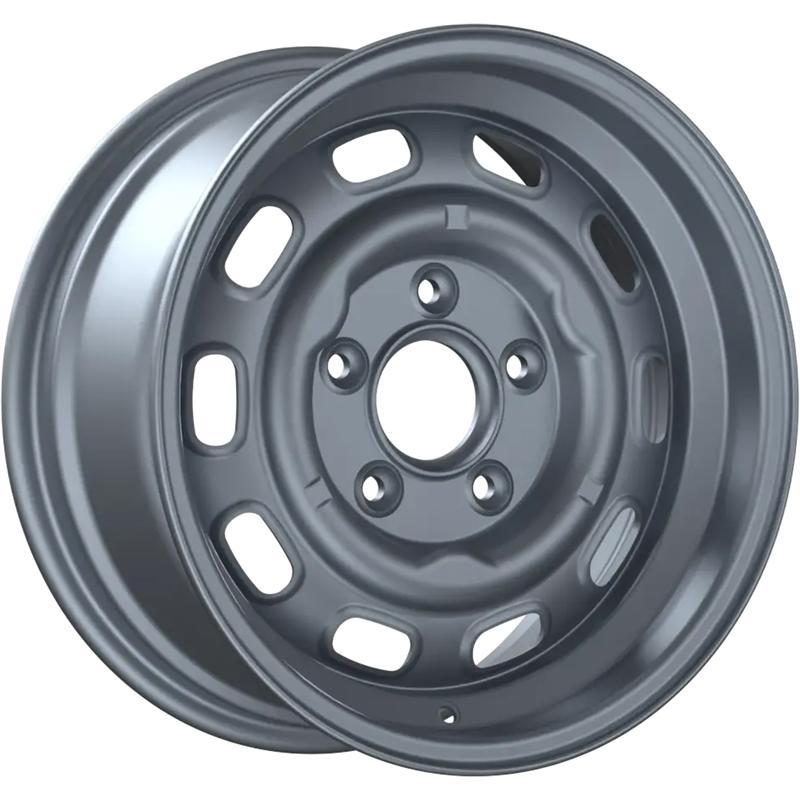 Cerchi in Lega FONDMETAL Lmz01 Matt Silver 5 fori 16\" 6X16 ET36 5x130